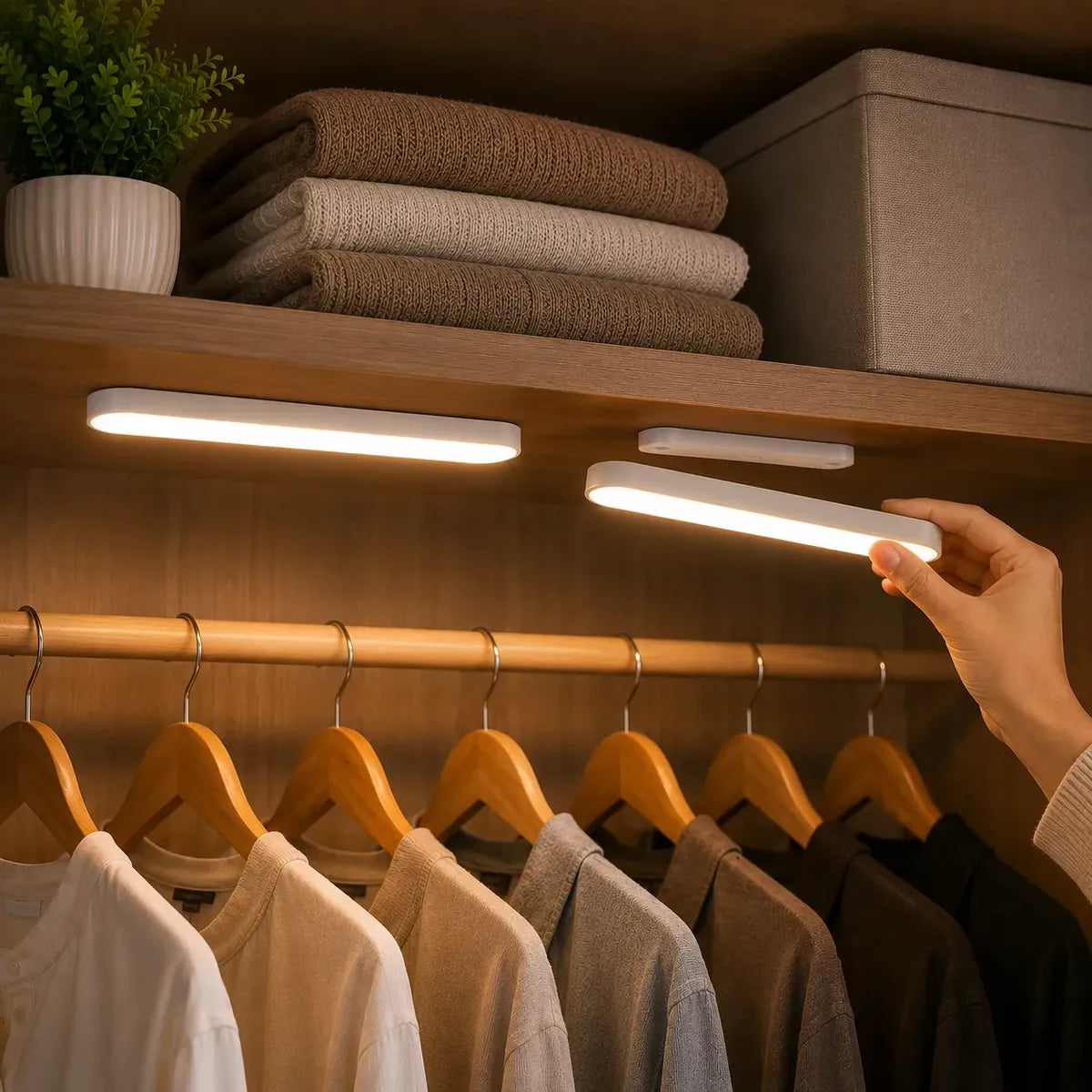 Luminária De Led Bastão Recarregável Magnético Touch