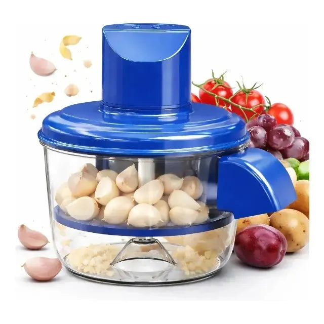 Descascador elétrico recarregável USB para frutas, tomates e alho
