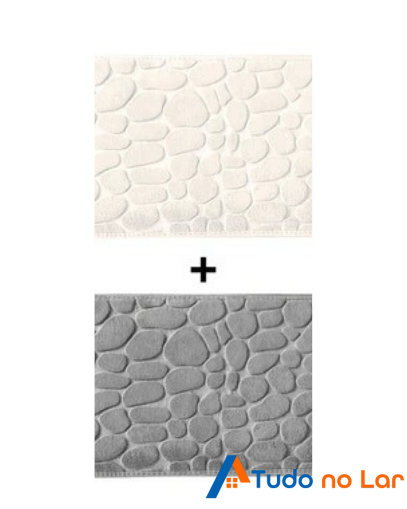 Tapete para Banheiro Antiderrapante - COMPRE 1 LEVE 2