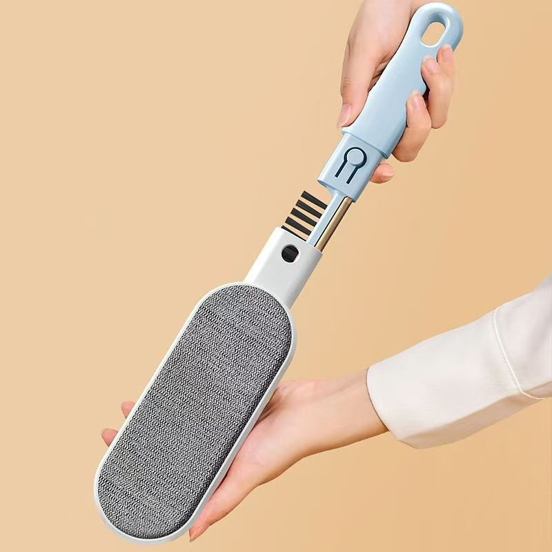 Escova Mágica 4 em 1 removedora de pelos para roupas, sofá, cama e acessórios pet.