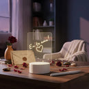 Luminária LED 3D Lousa
